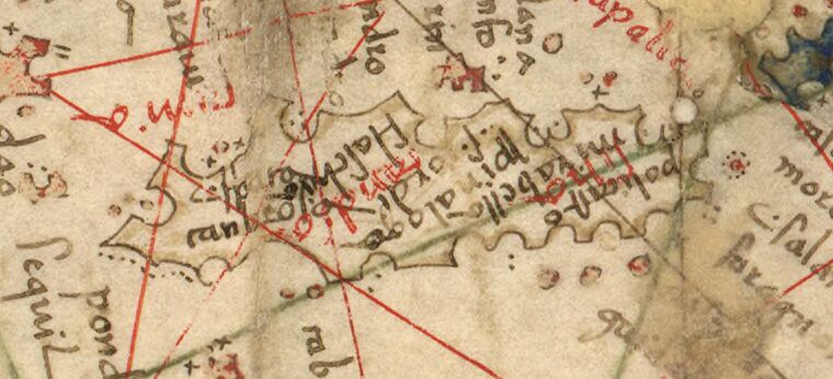 1516 Carte nautique de la Mer Méditerranée, de la partie ouest de la Mer Noire : Russus, Petrus (14..-15..%3F).jpg